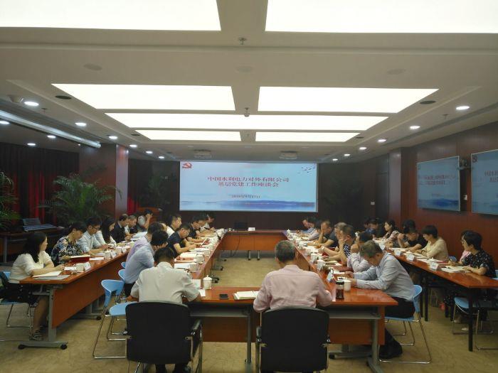 中水电公司召开下层党建事情座谈会 