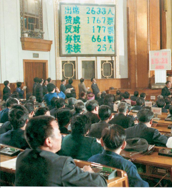 兴建三峡工程是怎样最终决议的？？？？？？ 